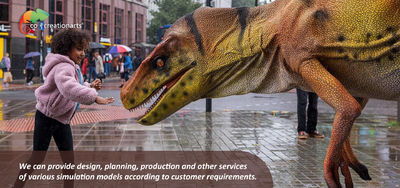 গুণমান বাস্তবসম্মত অ্যানিমেট্রনিক ডাইনোসর কারখানা
