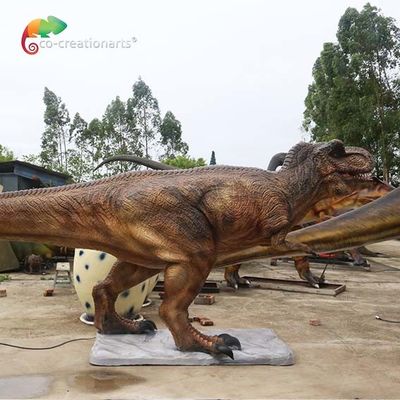 ভালো দাম Life Size Animatronic Dinosaur T-Rex Realistic Dinosaur Model For Amusement Park অনলাইন