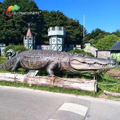 লাইফ সাইজ অ্যানিমেট্রনিক কুমির 3 মিটার