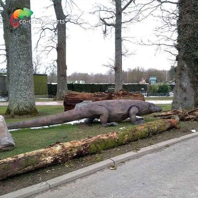 কেনা গতিশীল গতি এবং প্রাকৃতিক বাসস্থান বিশদ সহ বাস্তবসম্মত অ্যানিমেট্রনিক কমোডো ড্রাগন online manufacture