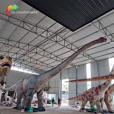 জুরাসিক পার্কের জন্য 26 মিটার লাইফ সাইজ অ্যানিমেট্রনিক ডাইনোসর ডিপ্লোডোকাস জায়ান্ট