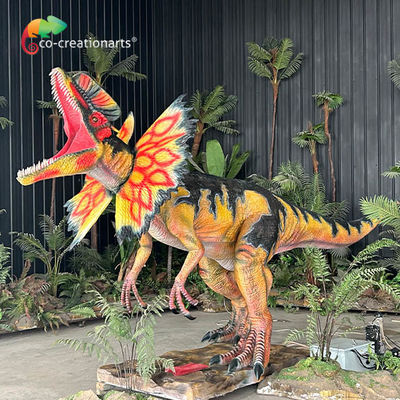 কেনা বাস্তবসম্মত শব্দ বাস্তবসম্মত আন্দোলন উচ্চমানের ডিলোফোসরাস ডাইনোসর প্রদর্শনীর জন্য online manufacture