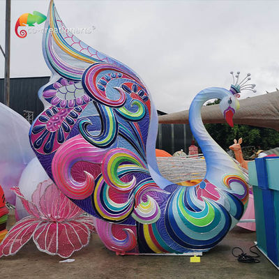 ভালো দাম সোয়ান আলংকারিক চীনা উৎসব লণ্ঠন আলোকসজ্জা সঙ্গে নেতৃত্বাধীন আলো উৎস উৎসব আলোকসজ্জা অনলাইন