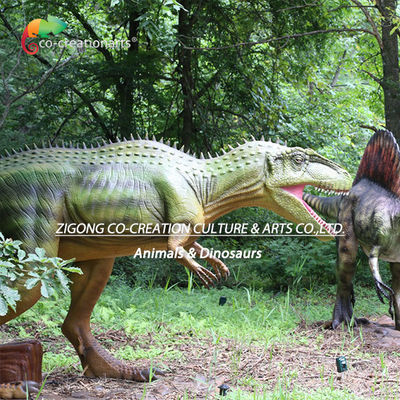 অ্যানিমেট্রনিক গিগানোটোসরাস লাইফ সাইজ ডাইনোসর জুরাসিক থিম পার্ক ডাইনোসর