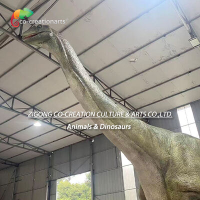 Realistic Animatronic Ruyangosaurus Dinosaur Model For Theme Parks And Museum Exhibitions