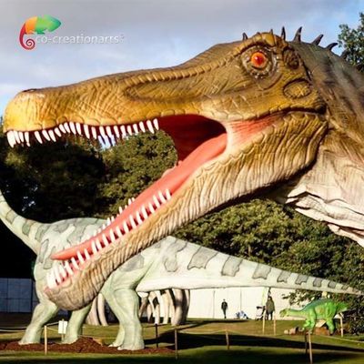 ভালো দাম Playground Infrared sensor Life Size Animatronic Dinosaurs Realistic Spinosaurus 12m অনলাইন