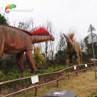ভালো দাম থিম পার্ক লাইফ সাইজ অ্যানিমেট্রনিক ডাইনোসর আমরগাসরাস 12 মিটার অনলাইন