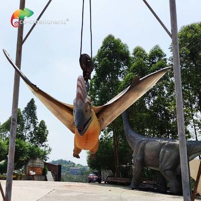 ভালো দাম বহিরঙ্গন প্রদর্শনী জীবন আকার অ্যানিমেট্রনিক ডাইনোসর Pterosaur জলরোধী অনলাইন