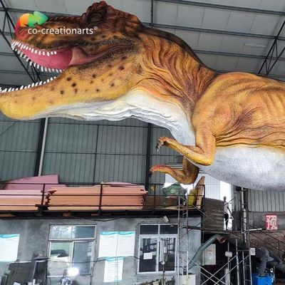 ভালো দাম আউটডোর প্রদর্শনীর জন্য 18m দৈত্য অ্যানিমেট্রনিক জলরোধী টি-রেক্স ডাইনোসর মডেল অনলাইন